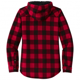 Eddie Bauer EB229 Ladies Woodland Shirt Jac - Radish Black