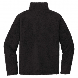 Port Authority F130 Cozy 1/4-Zip Fleece - Black