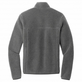 Port Authority F140 Camp Fleece Snap Pullover - Grey Steel