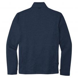 Port Authority F905 Collective Striated Fleece Jacket - River Blue Heather