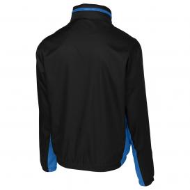 Port Authority J330 Core Colorblock Wind Jacket - Black/Imperial Blue