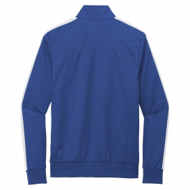 Sport-Tek JST94 Tricot Full-Zip Track Jacket - True Royal/White