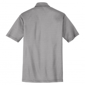 Port Authority K540P Silk Touch Performance Pocket Polo - Gusty Grey