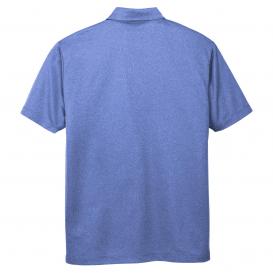 Port Authority K542 Heathered Silk Touch Performance Polo - Moonlight Blue Heather