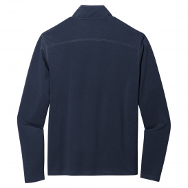 Port Authority K825 Microterry 1/4-Zip Pullover - River Blue Navy