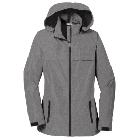 Port Authority L333 Ladies Torrent Waterproof Jacket - Dark Grey Heather