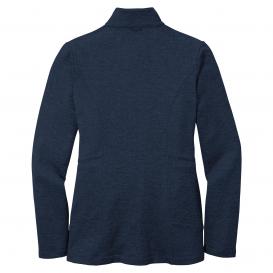 Port Authority L905 Ladies Cozy Fleece Jacket - River Blue Navy Heather