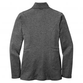 Port Authority L905 Ladies Cozy Fleece Jacket - Sterling Grey Heather ...