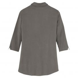 Port Authority LK5601 Ladies Luxe Knit Tunic - Sterling Grey