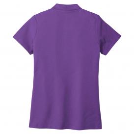 Port Authority LK810 Ladies SuperPro React Polo - Purple