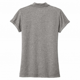 New Era LNEA301 Ladies Slub Twist Polo - Shadow Grey Twist