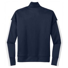 New Era LNEA650 Ladies Track Jacket - True Navy/White