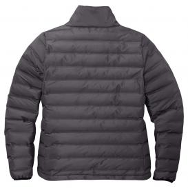 OGIO LOG753 Ladies Street Puffy Full-Zip Jacket - Tarmac Grey