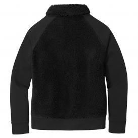 OGIO LOG815 Ladies Luuma Sherpa Full-Zip - Blacktop