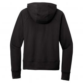 Sport-Tek LST272 Ladies Lightweight French Terry Pullover Hoodie - Black