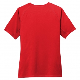 Sport-Tek LST470 Ladies Rashguard Tee - True Red