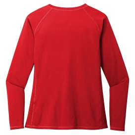 Sport-Tek LST470LS Ladies Long Sleeve Rashguard Tee - True Red