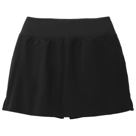 Sport-Tek LST486 Ladies Repeat Skorts - Black