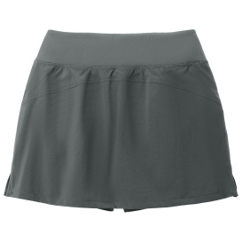 Sport-Tek LST486 Ladies Repeat Skorts - Iron Grey