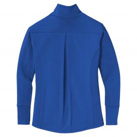 Sport-Tek LST560 Ladies Sport-Wick Flex Fleece Full-Zip - True Royal