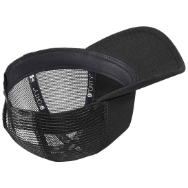 New Era NE212 A-Frame Snapback Mesh Back Cap - Black/Black