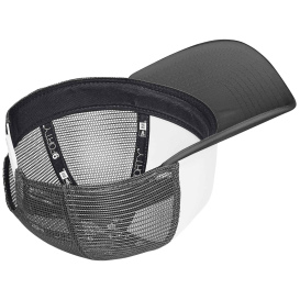 New Era NE212 A-Frame Snapback Mesh Back Cap - White/Graphite/Graphite