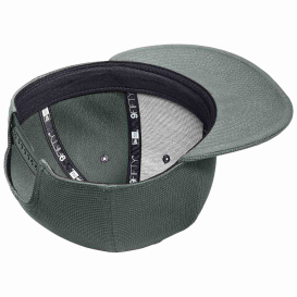 New Era NE409 Pivot Flat Bill Snapback Cap - Charcoal