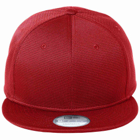 New Era NE409 Pivot Flat Bill Snapback Cap - Scarlet