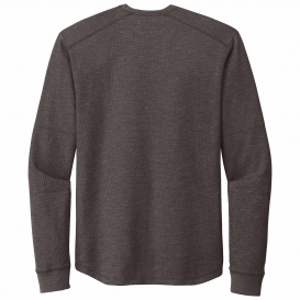 New Era NEA140 Thermal Long Sleeve - Black Heather