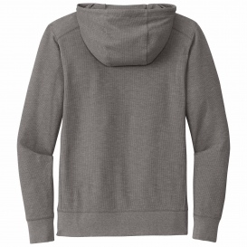 New Era NEA141 Thermal Full-Zip Hoodie - Shadow Grey Heather