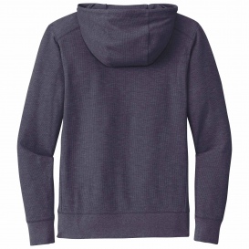 New Era NEA141 Thermal Full-Zip Hoodie - True Navy Heather