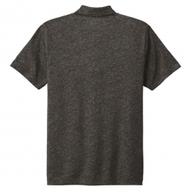 New Era NEA301 Slub Twist Polo - Black Twist