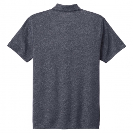 New Era NEA301 Slub Twist Polo - True Navy Twist