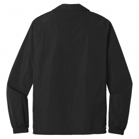 New Era NEA601 Coach\'s Jacket - Black