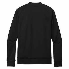 New Era NEA650 New Era Track Jacket - Black/Black