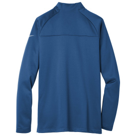 Nike NKAH6254 Therma-FIT 1/2-Zip Fleece - Gym Blue/Gym Blue