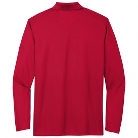 Nike NKDC2104 Dri-FIT Micro Pique 2.0 Long Sleeve Polo - University Red