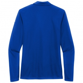 Nike NKDC2105 Ladies Dri-FIT Micro Pique 2.0 Long Sleeve Polo - Game Royal