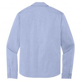 OGIO OG1002 Commuter Woven Shirt - Metal Blue Heather