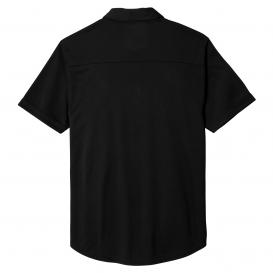 OGIO OG141 Gravitate Full-Button Polo - Blacktop
