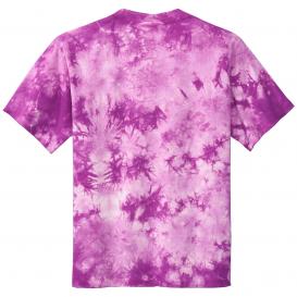Port & Company PC145Y Youth Crystal Tie-Dye Tee - Purple