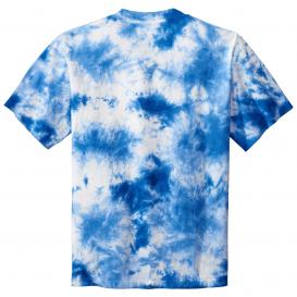 Port & Company PC145Y Youth Crystal Tie-Dye Tee - True Royal