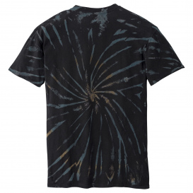 Port & Company PC147 Tie-Dye Tee - Black Galaxy Spiral
