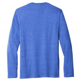 Port & Company PC330LS Tri-Blend Long Sleeve Tee - Heather Royal