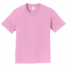 Port & Company PC450Y Youth Fan Favorite Tee - Candy Pink