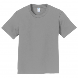 Port & Company PC450Y Youth Fan Favorite Tee - Medium Grey