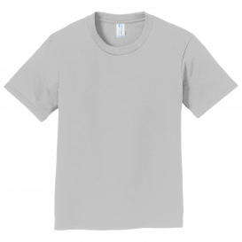 Port & Company PC450Y Youth Fan Favorite Tee - Silver