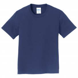 Port & Company PC450Y Youth Fan Favorite Tee - Team Navy