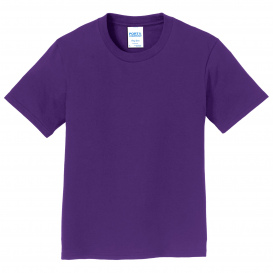 Port & Company PC450Y Youth Fan Favorite Tee - Team Purple