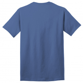 Port & Company PC54T Tall Core Cotton Tee - Neon Blue